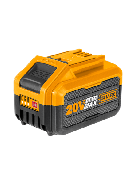 Batteria Celle Ioni Litio Utensili 20V 6AH Indicatore LED Carica Elettroutensili