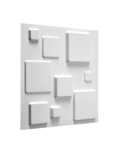 Rivestimento Fibra Naturale Parete 3D Decorazione Ecologico Geometrico Conf 3 mq