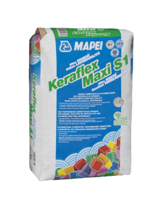 Adesivo Piastrelle Pavimento Cementizi Keraflex Maxi S1 Zero Grigio Sacco  25 kg