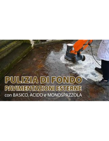 Detergente Acido Concentrato Profumato per Pavimenti da 1 lt Acido
