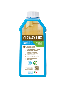 Cera Metallizzata Pavimenti ad Alta Resistenza Effetto Lucido Cirwax Lux da 1 lt