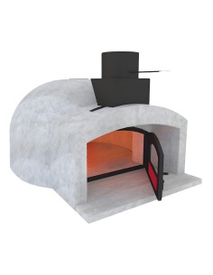 Forno Legna Artigianale Diametro 80 Cm Capienza 2/3 Pizze Cottura Diretta