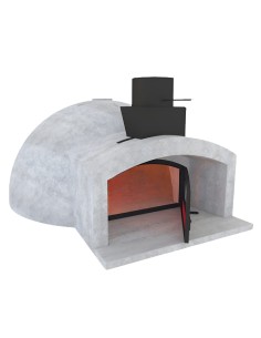 Forno Legna Artigianale Diametro 110 Cm Capienza 4/6 Pizze Cottura Diretta