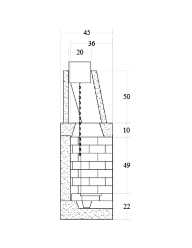 Camino Legna Prefabbricato Refrattario Focolare Aperto M80REF Riscaldamento 