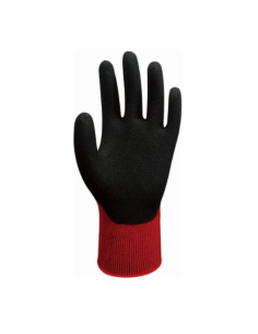 Guanti da lavoro Flex universali modello WG-500R colore rosso  2