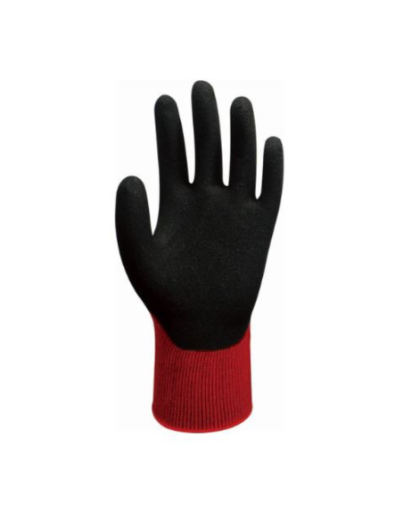 Guanti da lavoro Flex universali modello WG-500R colore rosso 