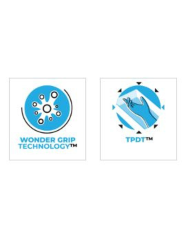 Guanti lavoro Comfort resistenti alta visibilità arancione modello WG-310R