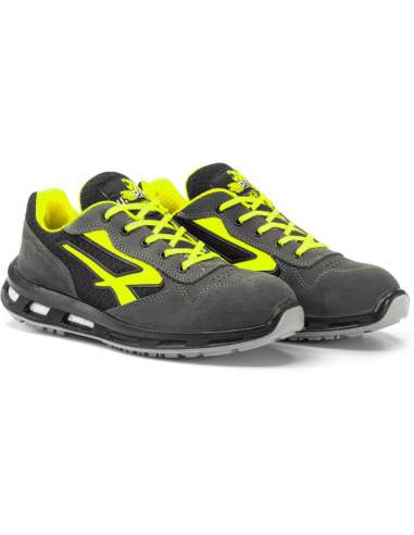 Scarpe Antinfortunistiche Traspiranti Leggere Basse S1P SRC ESD Red Lion Yellow