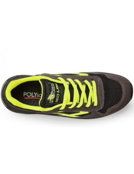Scarpe Antinfortunistiche Traspiranti Leggere Basse S1P SRC ESD Red Lion Yellow