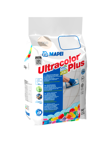 Stucco Fughe Resistente Muffa Antieffluorescenze Ceramiche Ultracolor Plus 5 kg 