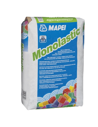 Malta Cementizia Monolastic Monocomponente Impermeabilizzante Sacco 20 kg