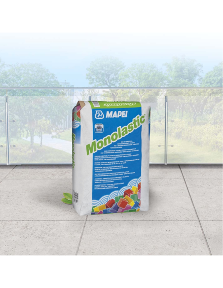 Malta Cementizia Monolastic Monocomponente Impermeabilizzante Sacco 20 kg