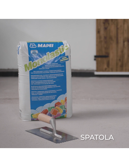 Malta Cementizia Monolastic Monocomponente Impermeabilizzante Sacco 20 kg