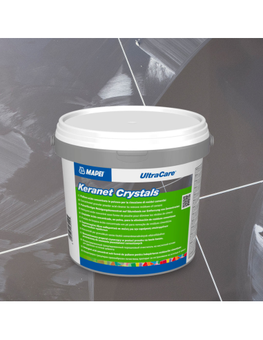 Pulitore Acido Concentrato Polvere Residui Cementizi Keranet Crystals 1 Kg
