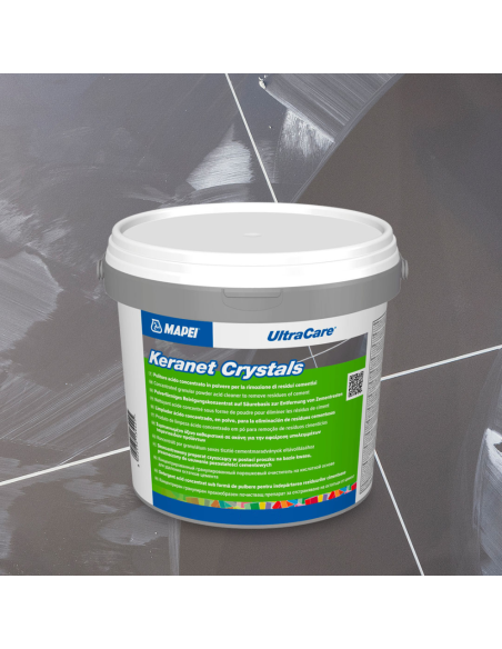 Pulitore Acido Concentrato Polvere Residui Cementizi Keranet Crystals 1 Kg
