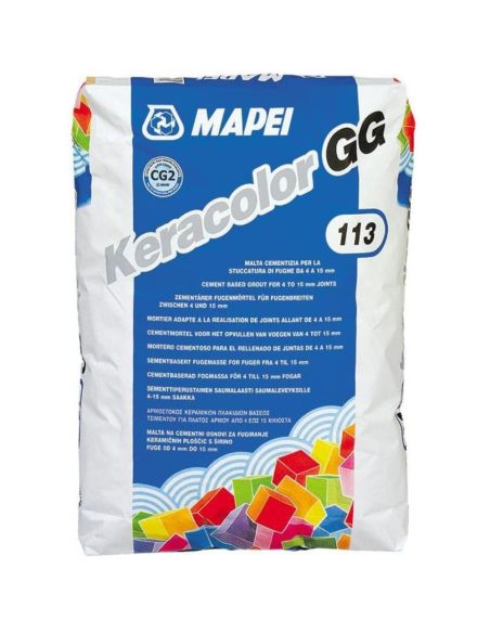 Stucco Fughe Grana Grossa Ceramiche Piastrelle Mosaici  Keracolor GG Sacco 25kg 