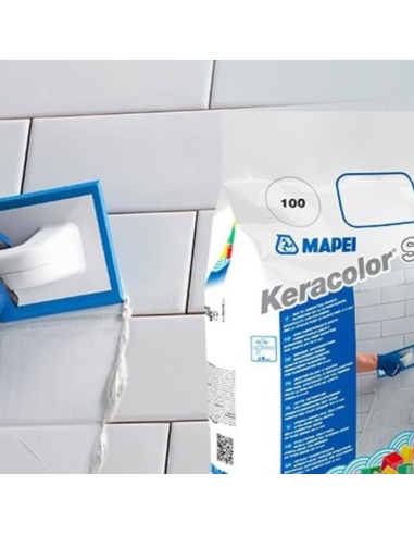 Stucco Fughe Grana Super Fina Keracolor SF 100 Colore Bianco Confezione 5 kg