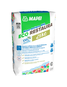 Intonaco Rasante Mape-Antique NHL Eco Restaura Alta Traspirabilità Sacco 25 Kg 