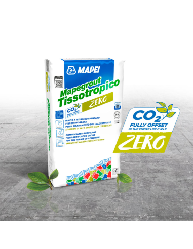 Malta Strutturale Ripristino Calcestruzzo Mapegrout Tissotropico Zero Sacco 25Kg