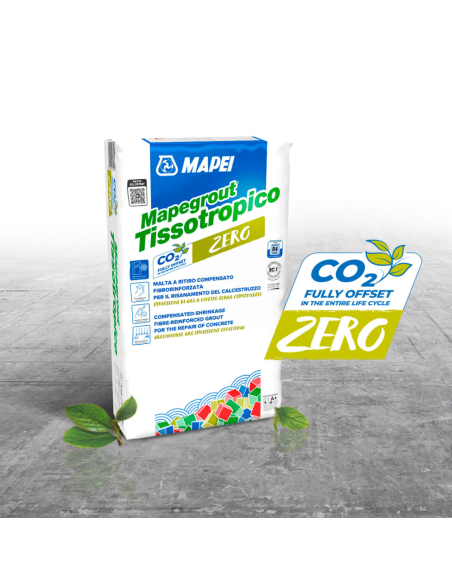 Malta Strutturale Ripristino Calcestruzzo Mapegrout Tissotropico Zero Sacco 25Kg