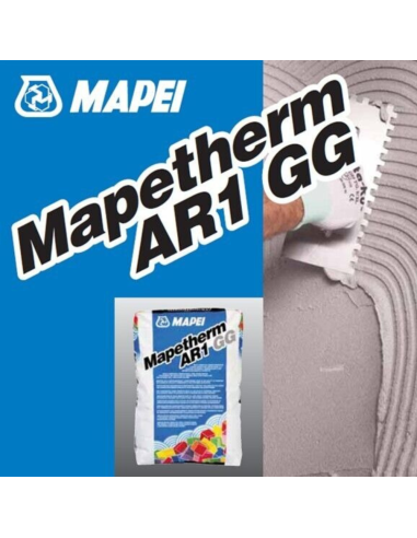 Collante Rasante Mapetherm AR1 GG Pannelli Termoisolanti Colore Bianco 25 kg