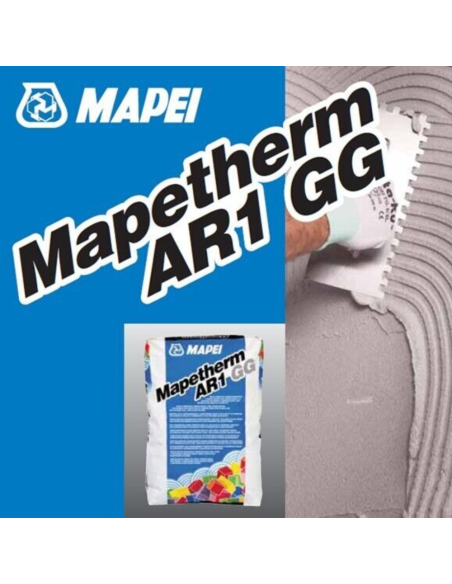 Collante Rasante Mapetherm AR1 GG Pannelli Termoisolanti Colore Bianco 25 kg