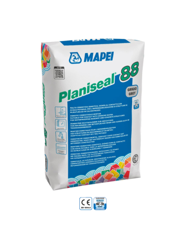 Cemento Osmotico Grigio Planiseal 88 Impermeabilizzazione Murature 25 kg