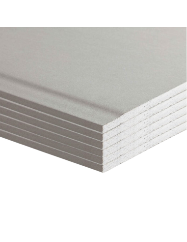 Lastra Cartongesso Siniat Pregyplac Plus BA10 120x200cm Spessore 9,5mm 6 pezzi