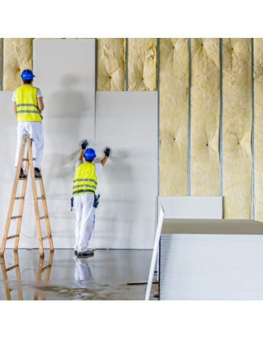 Lastra Cartongesso Siniat Pregyplac Plus BA10 120x200cm Spessore 9,5mm 12 pezzi