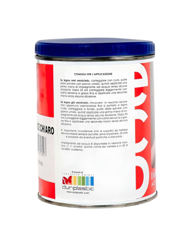 Impregnante Soluzione Acrilica Fondo Protettivo Legno Colore Mogano Ecolux