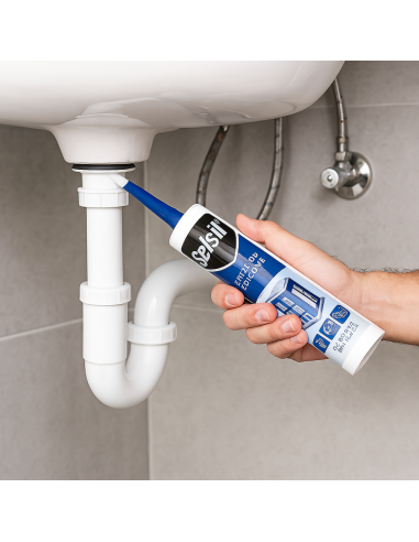 Silicone Neutro Trasparente Costruzioni Lamiera 310Ml Selsil Sigillante Resistente