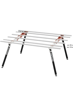 Banco Lavoro Larghezza Variabile 180 x 100/150 cm BM 180 PLUS Grandi Lastre