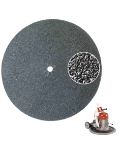 Disco Abrasivo Bifacciale Grana 100 Carburo Silicio Carteggio Superfici  2