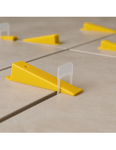 Cuneo Distanziatore Livellante Plastica Posa Piastrelle Confezione 100 Pezzi 2