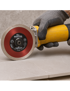 Disco Diamantato Cross Diametro 115mm F.22,2 mm Ceramiche  2