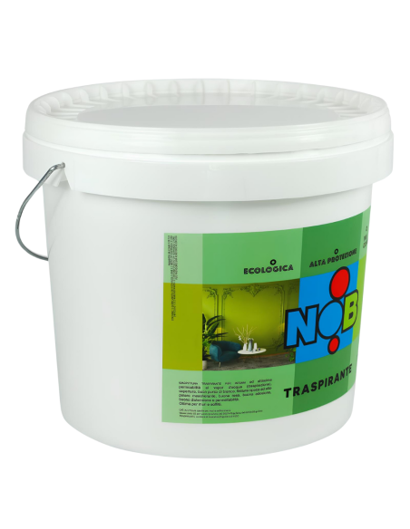 Idropittura Traspirante Ecologica Coprente Semilavabile Interni Bianca Nob