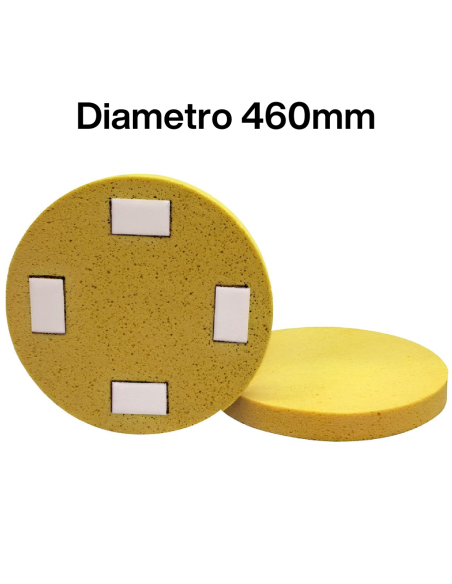 Disco In Spugna Diametro 460mm Pulizia Pavimenti Fughe 