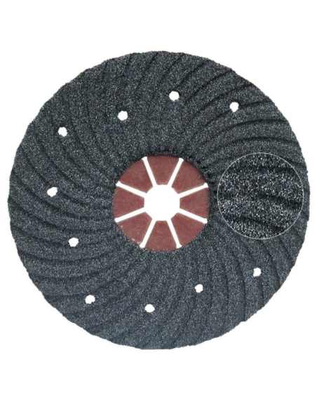 Disco Monofaccia Carburo Di  Silicio Diametro 178mm Grana 16gr. Levigatura