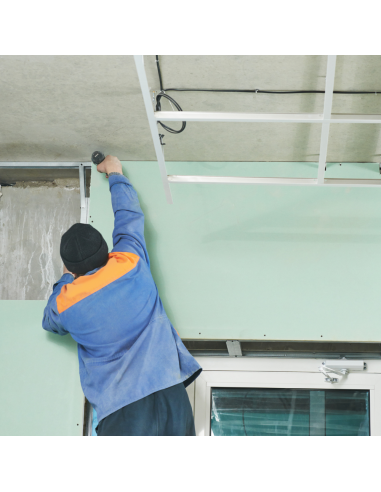 Lastra Cartongesso Innovativa Ambienti Umidi 1200 x 2000 mm Pareti 12 Pezzi 