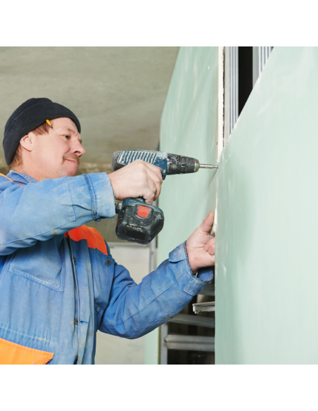 Lastra Cartongesso Innovativa Ambienti Umidi 1200 x 2000 mm Pareti 12 Pezzi 