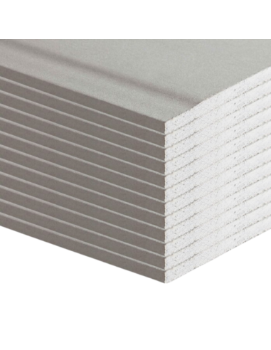 Lastra Cartongesso BA 13 Dimensioni 1200 x 2000 mm Spessore 12.5 mm 12 Pezzi