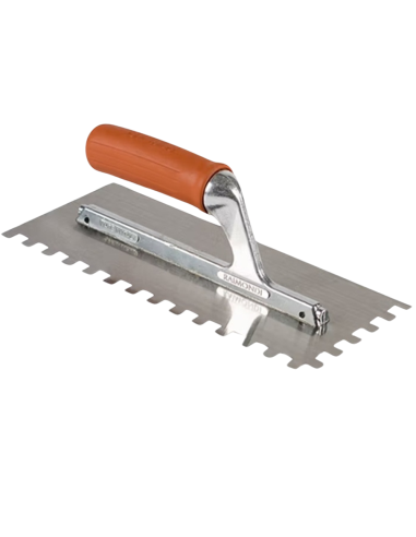 Frattone Americano Dentato 36x13cm Impugnatura Gomma Dentatura 10x10cm 