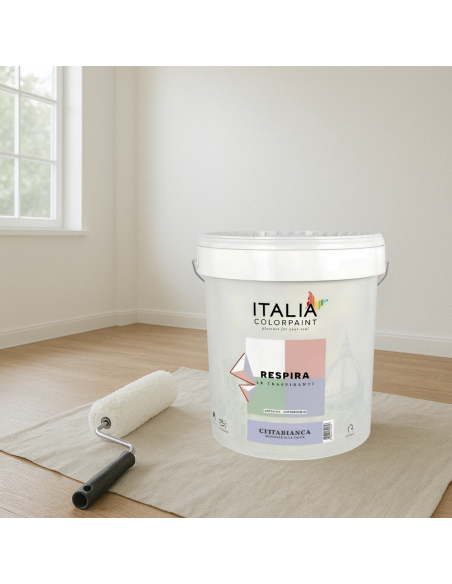 Idropittura Minerale Calce Traspirante Vari Formati Bianca Respira Cittabianca