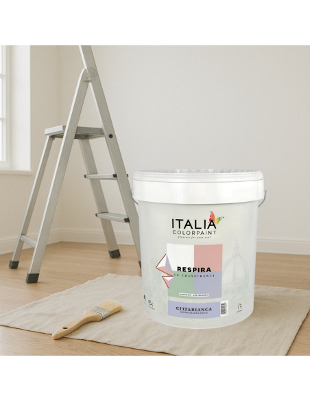 Idropittura Minerale Calce Traspirante Vari Formati Bianca Respira Cittabianca