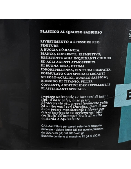Bucciato Quarzo Plastico Sabbioso Buccia Arancia Vari Formati Italia Colorpaint