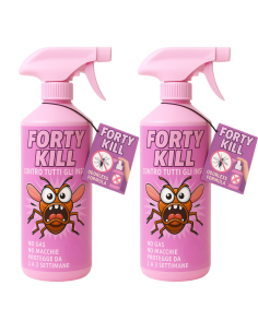 Insetticida Zanzare Giardino Repellente Fortykill Protezione Acari 2 Pezzi