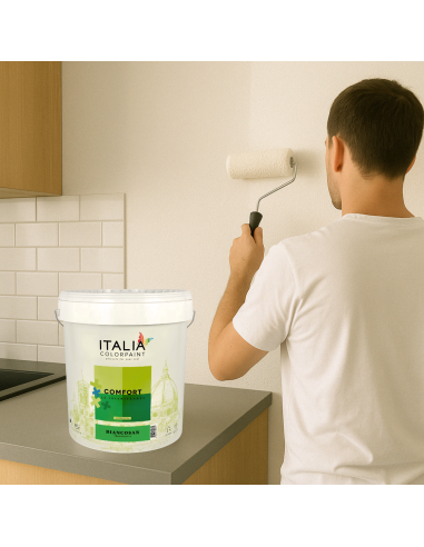 Idropittura Igienizzante Antimuffa Traspirante Bianca Comfort Biancosan Plus