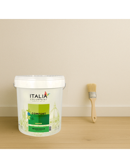 Idropittura Igienizzante Antimuffa Traspirante Bianca Comfort Biancosan Plus