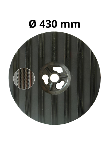 Disco Traino Feltri Velcro Diametro 430mm Monospazzola Maxititina 