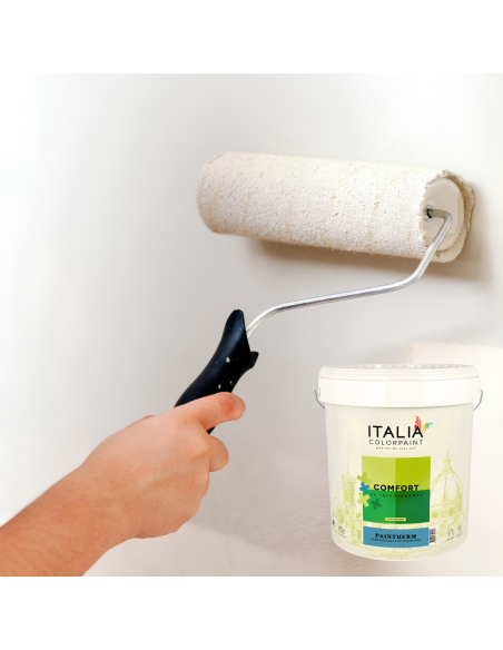 Idropittura Termoisolante Anticondensa Muffe Umidità Bianca Comfort Paintherm Italia ColorPaint - foto 5